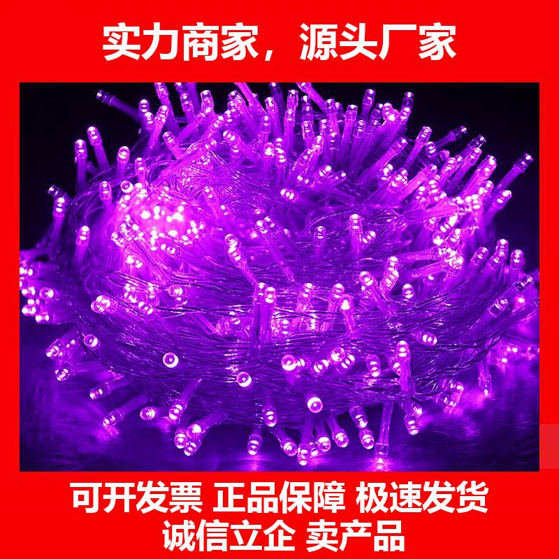 新款led防水彩灯闪灯灯串满天星星灯过新年圣诞春节布置装饰氛围