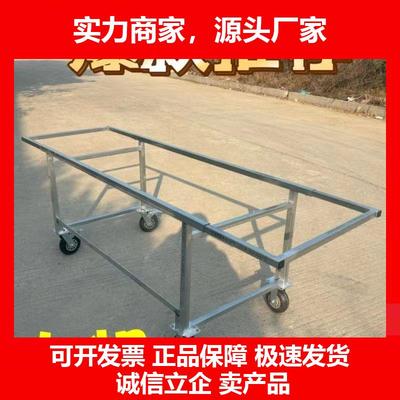 新款夜市摆地摊小推车多功能摺叠车拆卸摊位带轮子移动货架促销车