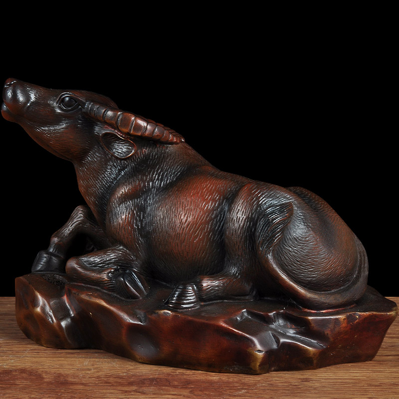 铜十二生肖牛摆件华尔街开业礼品