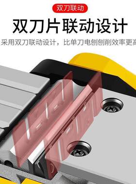 家WFF用电小型多功手提式木工刨台能刨机电动刨刨子压刨菜砧板电