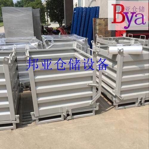 亚大重型型工邦业铁废屑箱车间料BY-202车铁屑车叉车式移动工具车