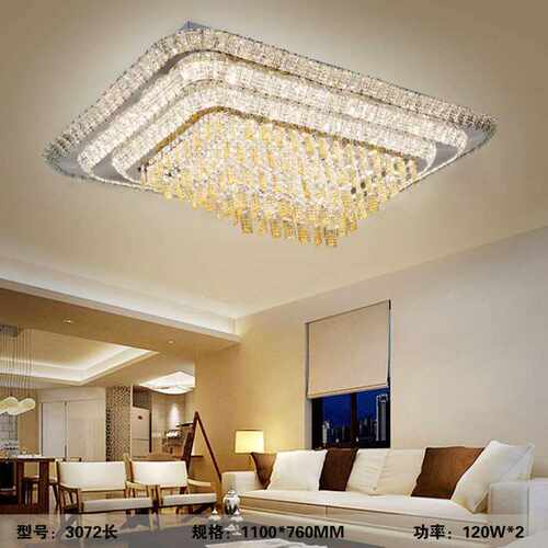 现代简约水晶吸顶灯 客厅灯 K9 Crystal Ceiling Light