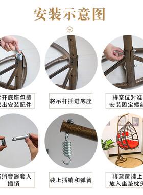 吊篮藤椅千双人阳吊台网红经济型兰椅子吊室内秋单人掉摇篮PUQ椅