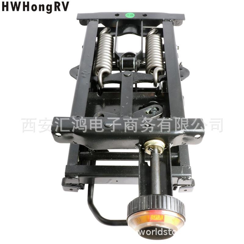 卡车座椅机械减震底座前置手把农用车货车改机械液压弹簧缓冲悬浮图片