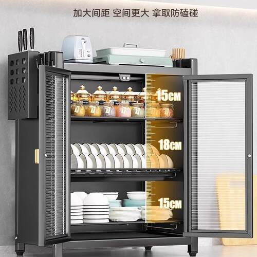 多功能厨房碗碟收ltaoW20W纳架放台面收盒家纳用碗盘子碗置筷物架