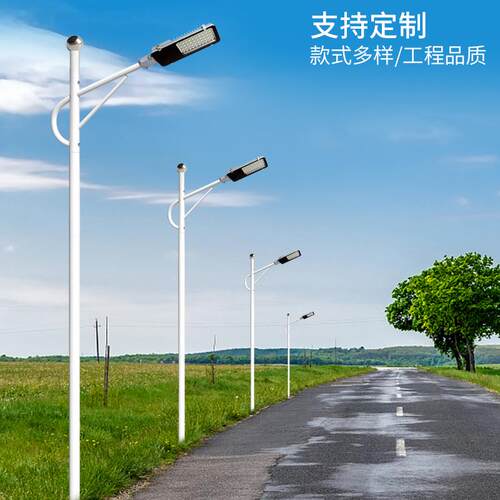 LD灯路灯厂家市电YEC6米E路新农村防水灯灯高杆LED市电路灯