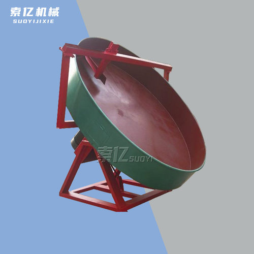 现货复合肥转盘造粒机 实验室小型圆盘造粒机 污泥丸盘式造球机
