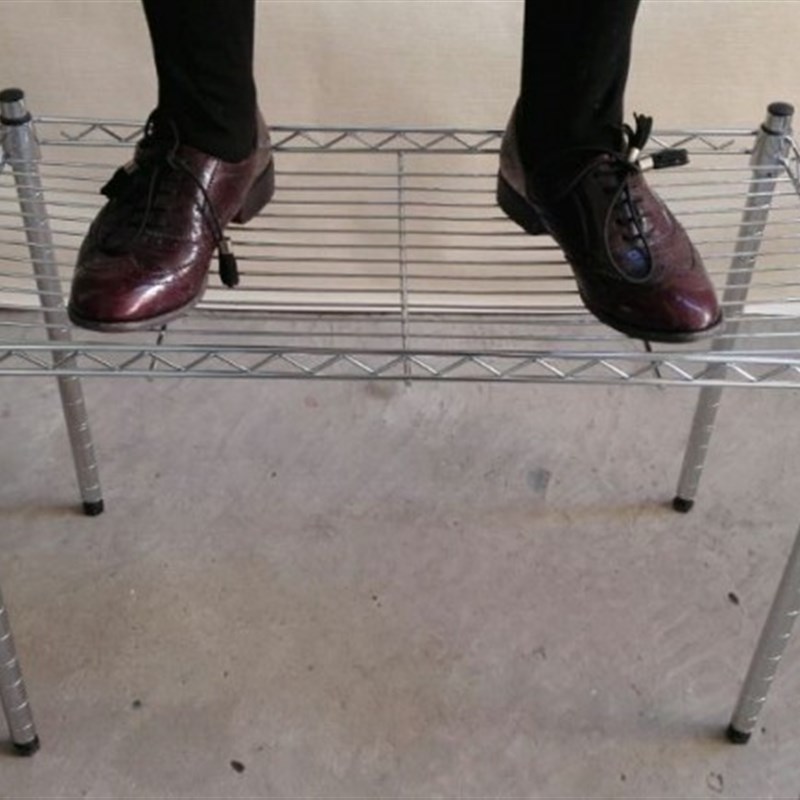 厨房置物架微波炉架一层不锈钢A色单层烤箱架收纳架锅架落地架包