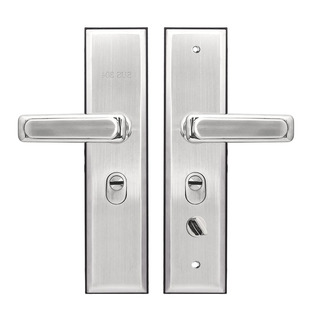 304不锈钢防盗门拉手大门木门拉手手柄配件厂家直V销门配室内不锈