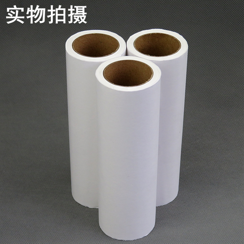 粘毛纸可撕式滚筒无撕线纸直x撕粘毛器替换纸卷沾毛滚筒粘尘纸滚