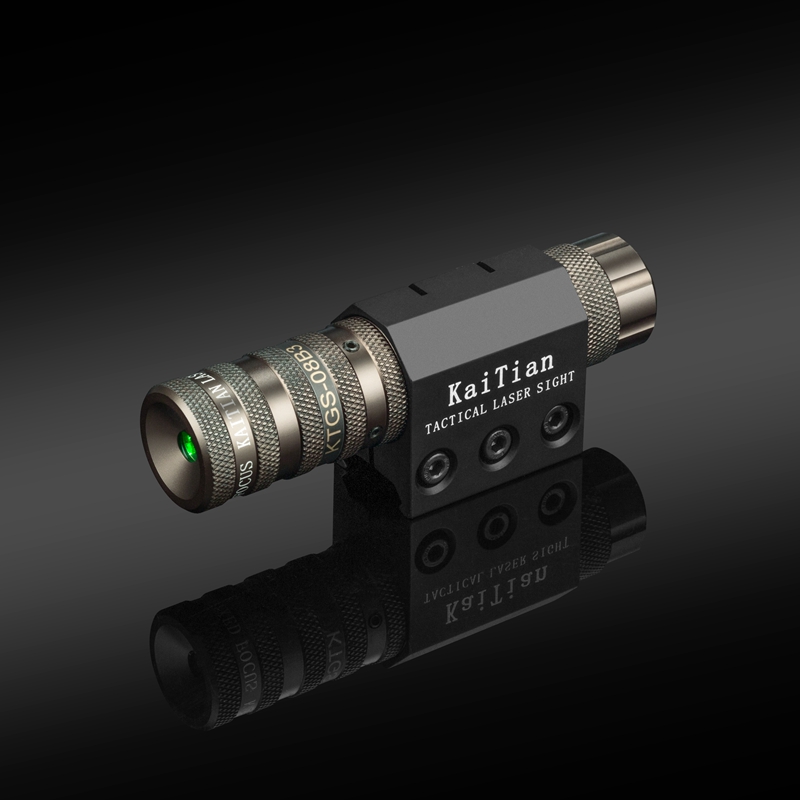 8代新款三孔免预热绿外线激光瞄准上下左右可调抗震激.光器教学笔