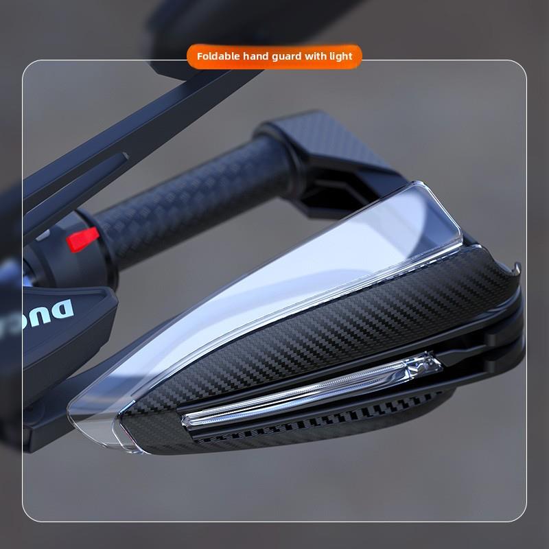 摩托车护手Uy125改型车把挡风玻璃电动汽车护手盖轻把手