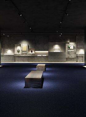 博柜物馆展示柜钢璃化玻展示45198古物董文艺术展厅文化馆柜台展