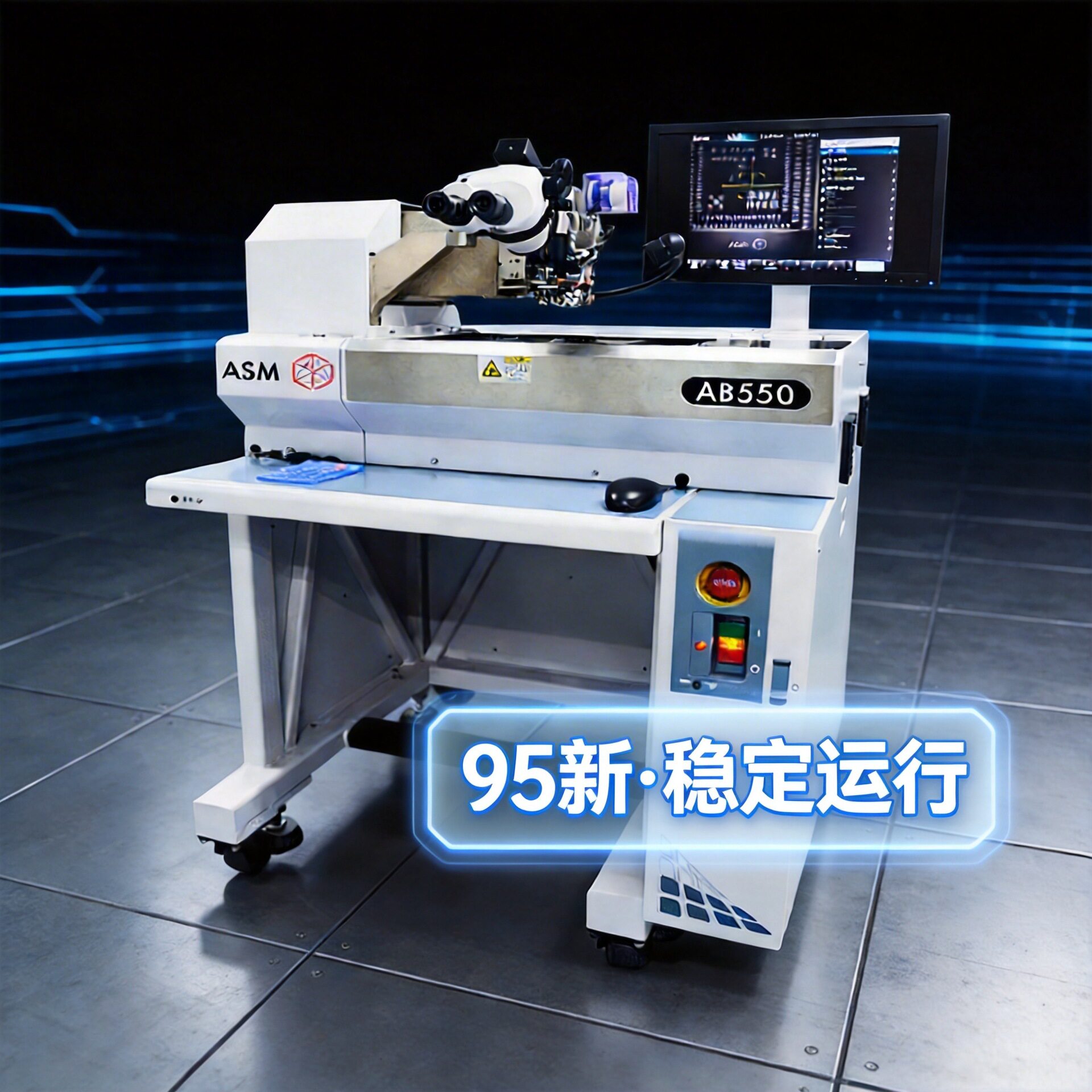 ASM AB550与AB589全自动铝丝焊线邦定机95新品质，稳定之选
