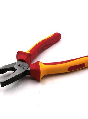 WEDO维度塑绝缘VDE工具绝缘注德式克丝0钳绝ERQ缘老虎钳钳钢丝IN5