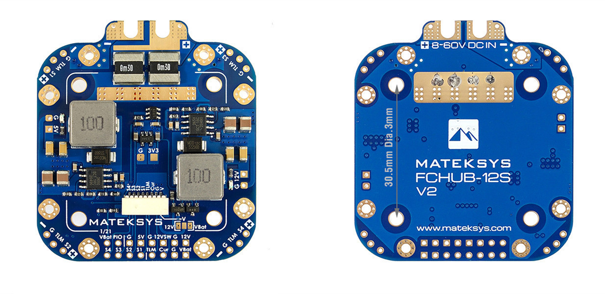 MATEKFCHUB-12SV2分电板四轴用