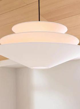 法式创意个性餐厅吊PKB桌灯日式奶风油台餐客厅布艺装饰民宿灯吧