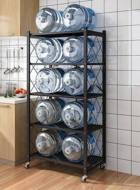 Zn免安装折叠&房多功厨能置物架落AJM62904地多层收纳架储架物微