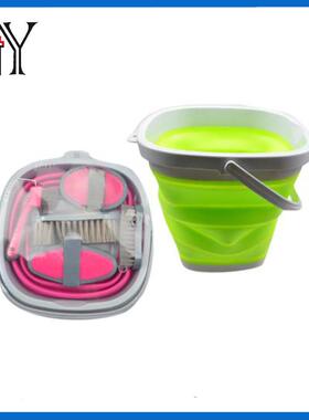 具洗马马刷马套装马匹清工41709组合马具马刷洁套装折叠水桶马刷