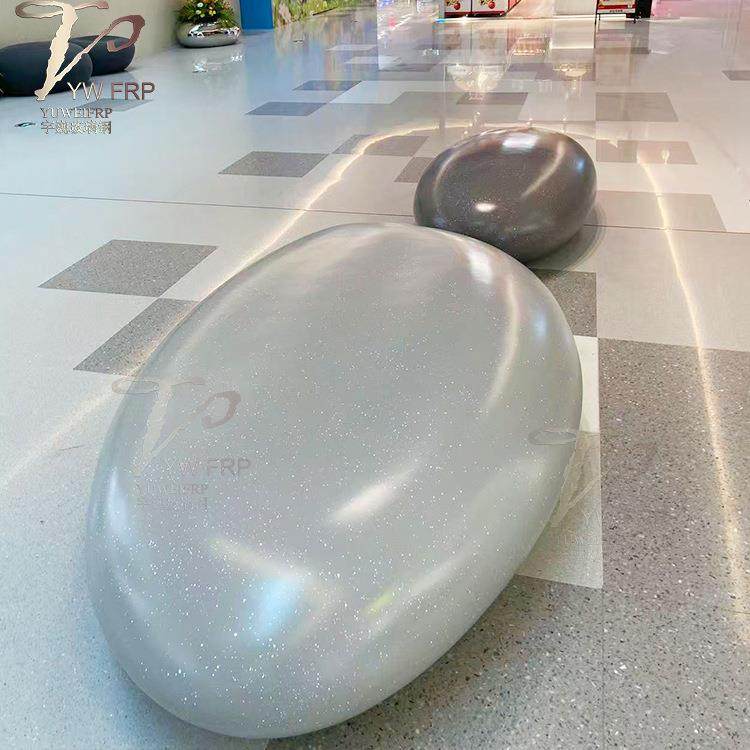 玻璃钢椭圆鹅卵石内无品牌/座椅雕塑室大型公商场共美候陈休闲凳,电子/电工,接线端子,淘宝优惠券,粉丝福利购,淘宝优惠卷