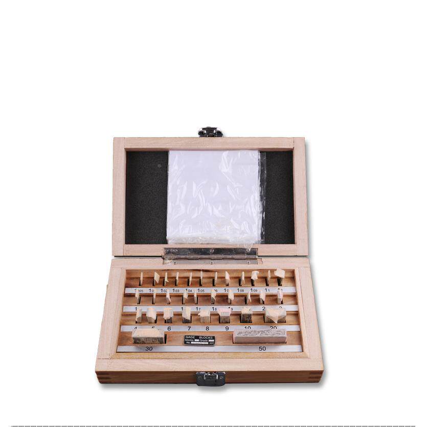 西南量FQY块千分尺量块0125mm-/0件千分尺校对块