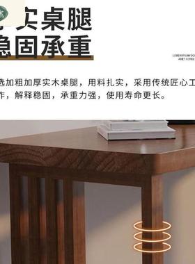 家EEB用卧室靠墙工作台拐角学习办式公实木书桌角桌转角台电脑桌