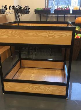 博皓超市水果货架NRT制货架便利水木果店货架展示店架促销台
