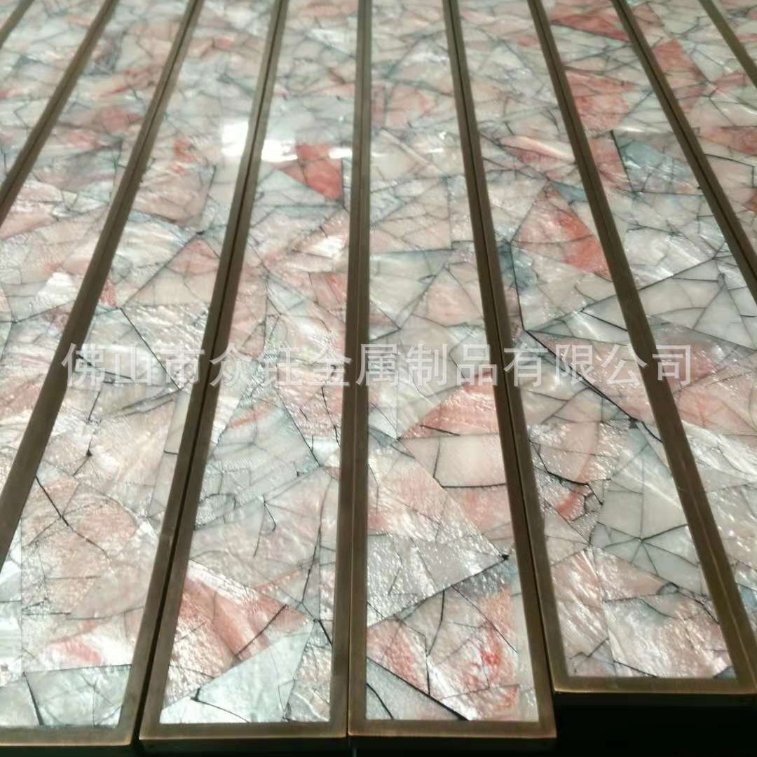 天然彩色贝壳拉手酒店大门把手餐厅包厢门把手马赛克