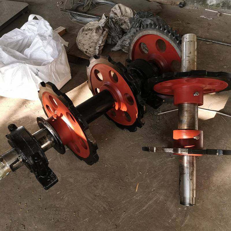 提升距机链轮现货矿用提升机输送链轮斗大提197升机节提升式机链