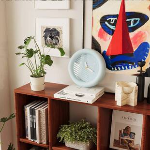 奶风时挂钟挂钟钟简约个QER性撞油色静音表表卧室客厅2025新款网