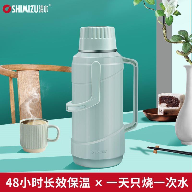 *家K用热瓶水学生用宿舍暖瓶大容量保温瓶玻璃内F95TJ8JS胆开水保