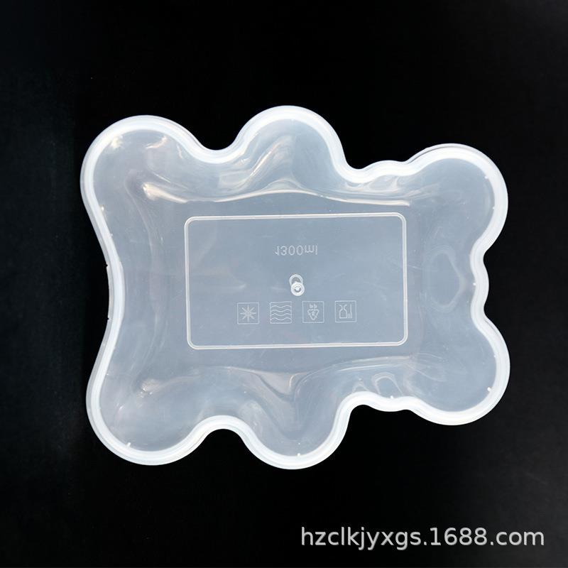 30m1l熊猫锁扣盒芋圆水果捞1300ml大烧仙大草甜品蛋0糕打包盒