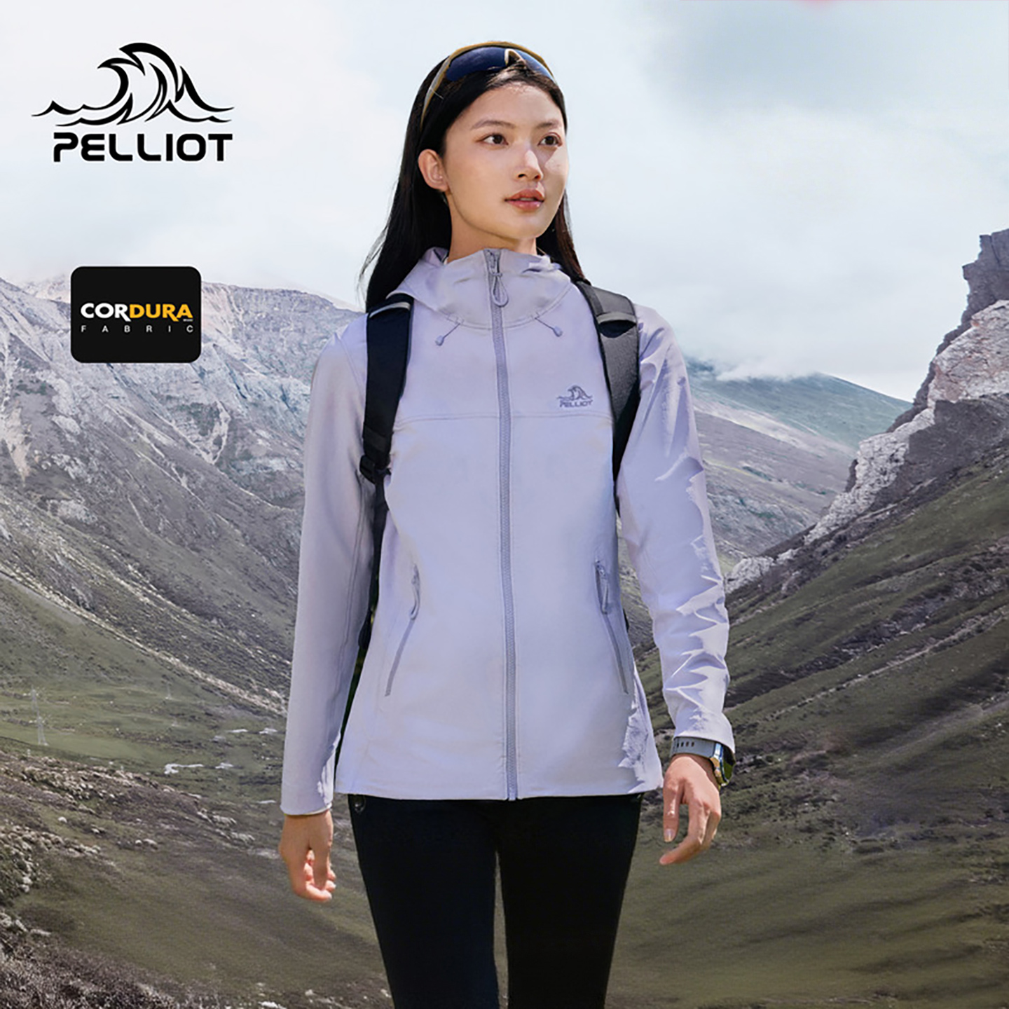 【风盾C25】伯希和户外软壳衣女