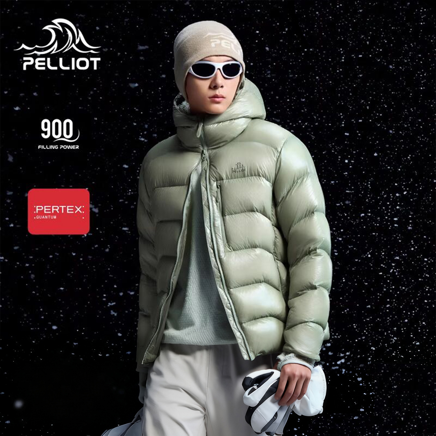 伯希和户外900蓬羽绒服男新款