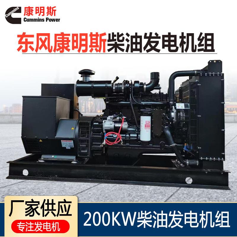 全国联保大型柴油发电机组250kw康明斯发电机380v三相电 佛山工厂