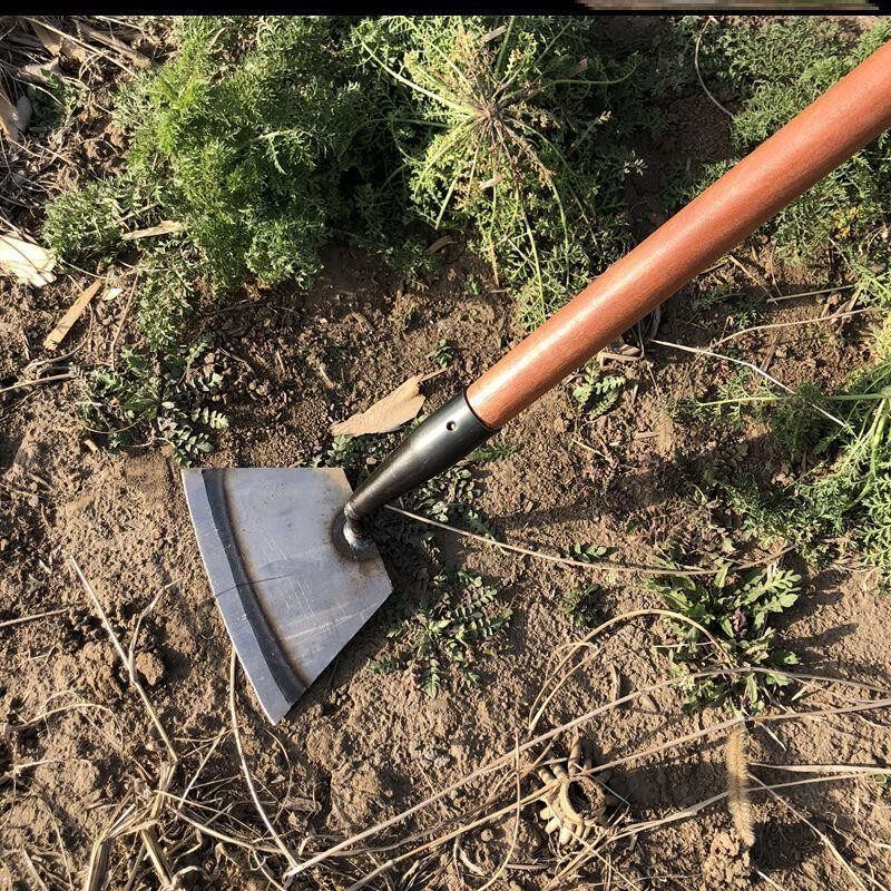 铲草神器家用推草铲子农用小锄头不锈钢除草工具锰钢锄刀除草推刀