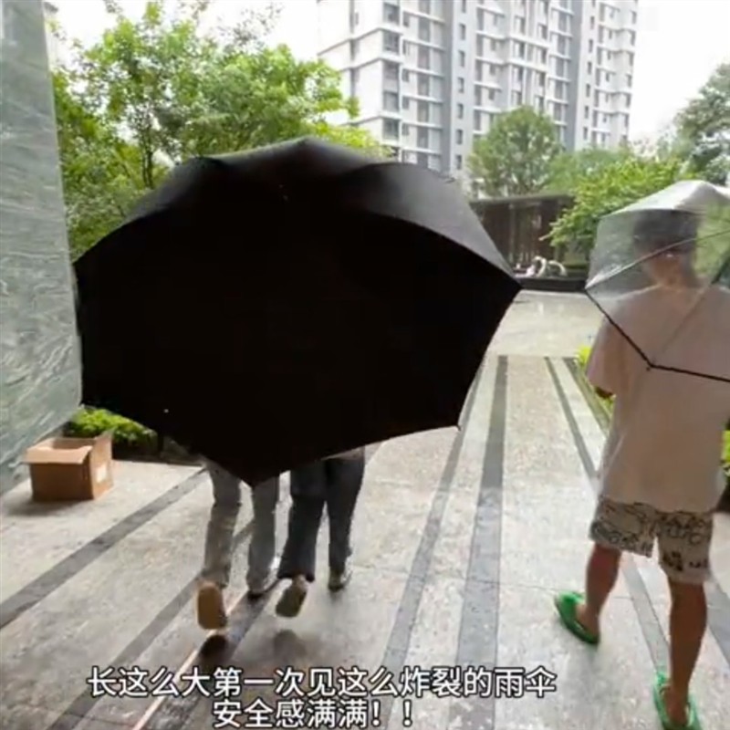大码雨伞长柄超大号特大伞防暴风雨自动伞双层三人大雨伞加固定制