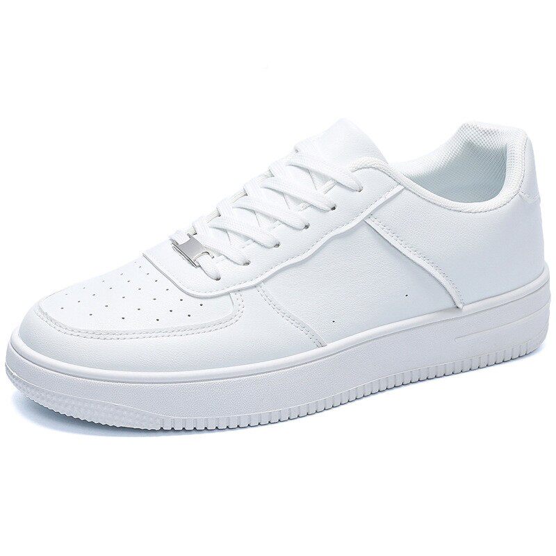 防滑鞋小白男款秋透气季050黑色爆鞋款男一号鞋子男运动休闲厚底