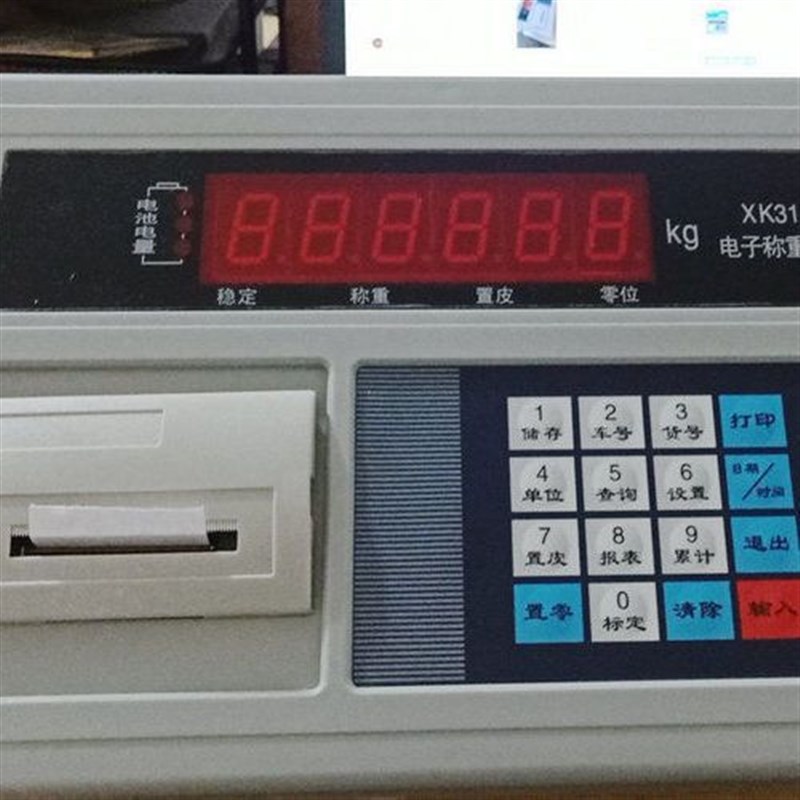 速发XK68地磅8K68B6/XK6XA6称重仪表耀A华电子磅磅头