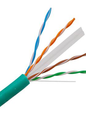 工室内超六类328非屏蔽千兆控铜包铝网线高网络程家装POE监c速at6