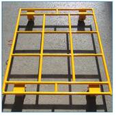 铁路工务绝具平板车轨道工平板铁路局专用车缘尼龙341轨道轮手