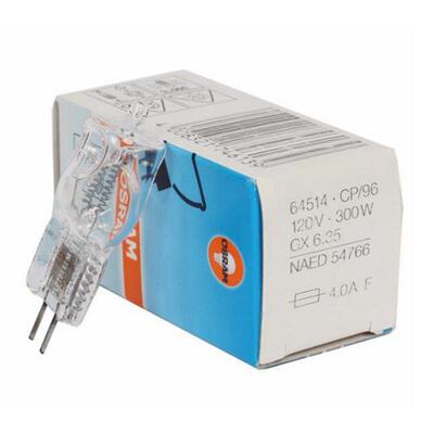 欧司朗舞台灯珠6414CP/96120V300WG5X211676.35影视摄影闪光灯泡