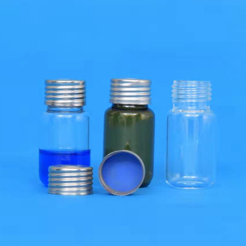 0螺纹取样瓶配铁盖010-20ML规ml/2ml棕/透明1色谱进样瓶多格可选