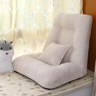 床上人宿舍NYL小沙发懒榻榻米背椅单人阳台卧室电脑折靠叠飘窗椅