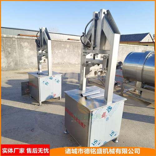 牲畜格类头蹄切半机脚踏FHD-600猪头劈半机价切割牛头头羊机