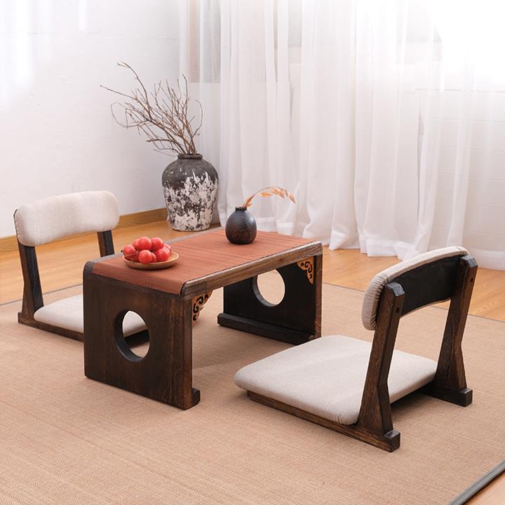 新款日式子无腿靠背和室榻榻S0441米简飘窗椅床上易矮凳靠背软垫