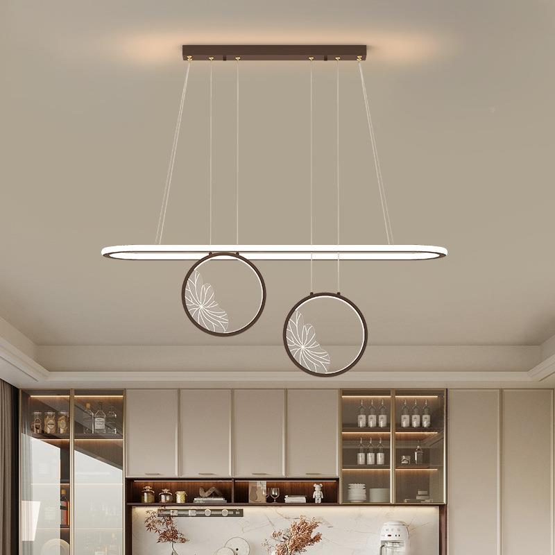 简约现代灯新中式餐厅吊中国风艺术饰装灯l餐e961d长条吊吧台灯31