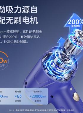 无持刷车载吸尘汽PXS器吹强吸力大功率吸一体便携式无线手车吸尘