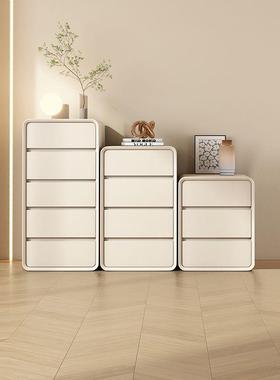 五斗柜卧室家VRU用简约现代收柜客三斗纳柜免厅全实木储物床头柜
