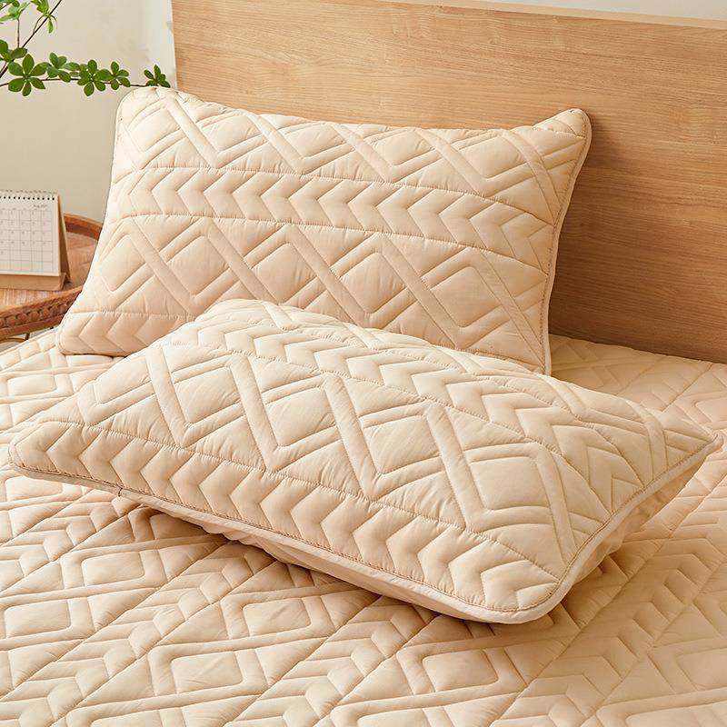 新款棉枕套防头油防虫防枕夹芯发黄EML保套信封螨内胆套迪护鹏